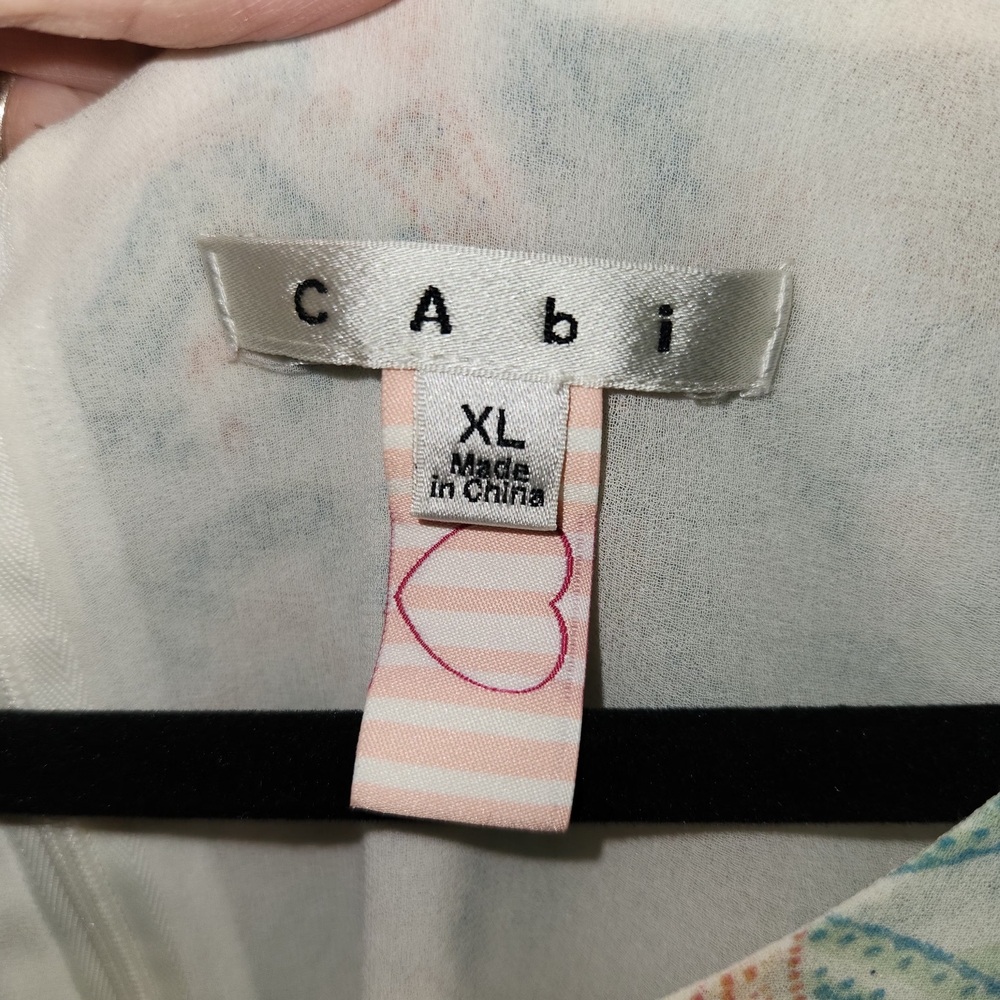 CAbi Multicolor Sleeveless Blouse - Picture 3 of 5